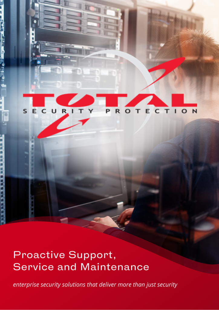 TSP Service and Support Brochure | Total Security Protection